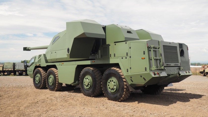 155-Мм САУ dita Excalibur Army