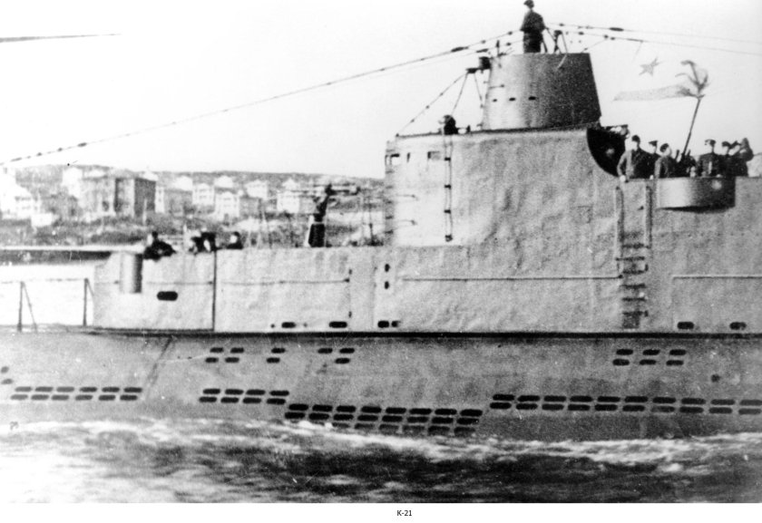 Крейсерская подводная лодка к-21
