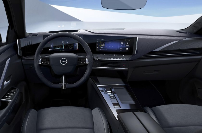 Opel Astra 2022 интерьер