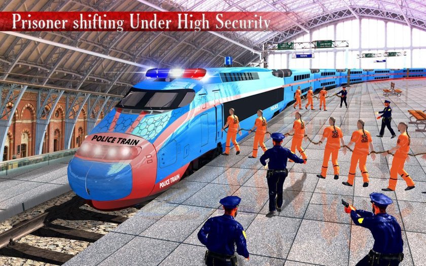 Полиция в поезде