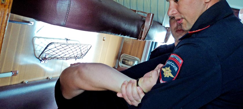 Задержание в поезде