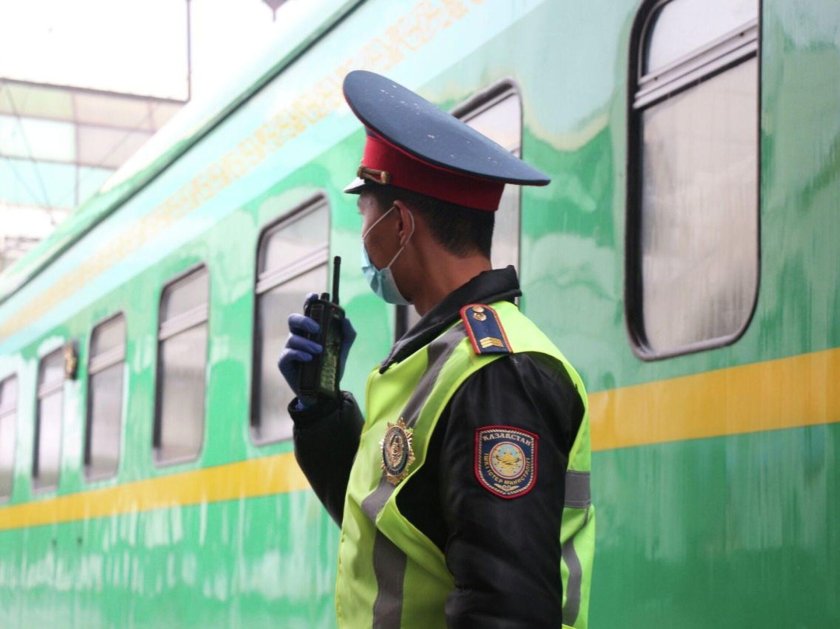 Транспортная полиция Казахстана