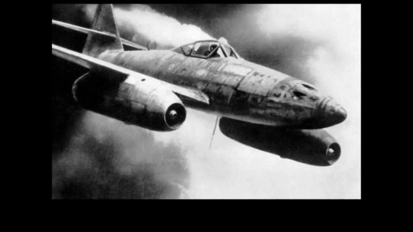 Мессершмитт реактивный истребитель