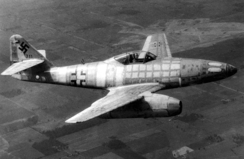 Реактивный истребитель Messerschmitt me.262