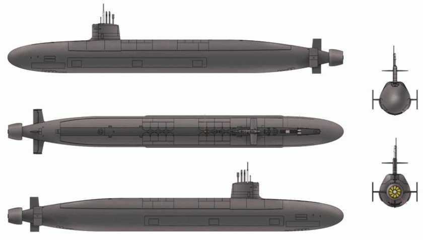 Атомная подводная лодка Триумфан