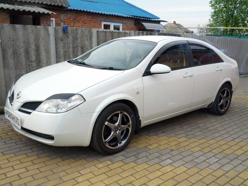 Nissan primera универсал p12 белый