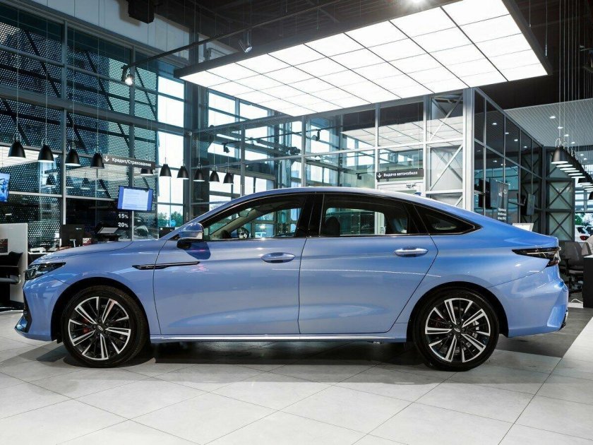 Chery Arrizo 8 голубой