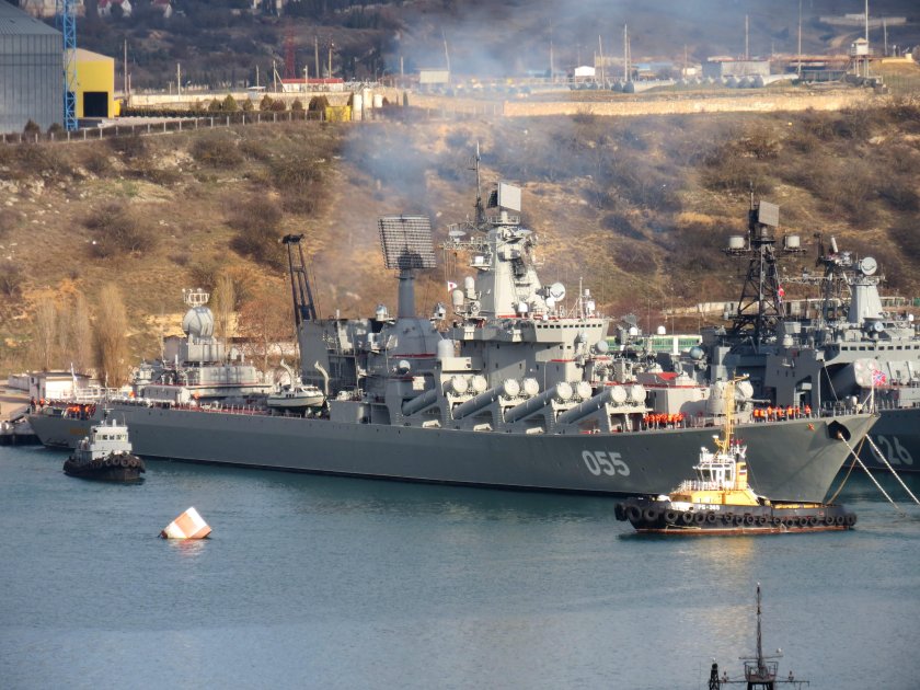 Северный флот крейсер Маршал Устинов