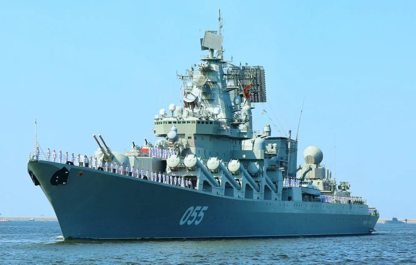 Крейсер ВМФ России «Маршал Устинов»