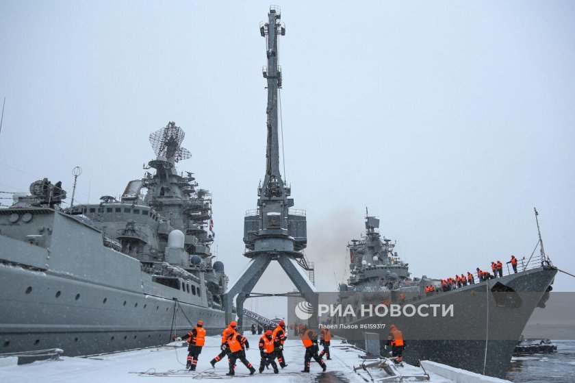 Корабль пётр Великий Североморск