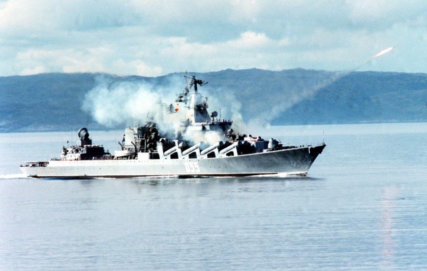 Крейсер ВМФ России «Маршал Устинов»