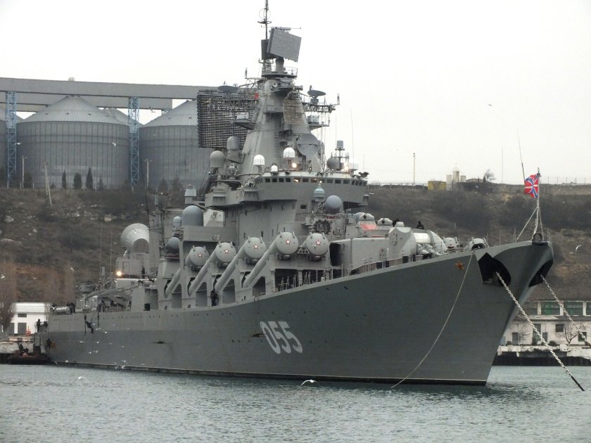 Северный флот крейсер Маршал Устинов