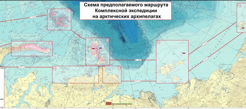 Острова Арктики России