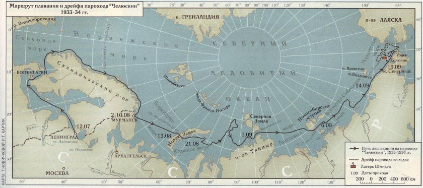 Заполярье на карте
