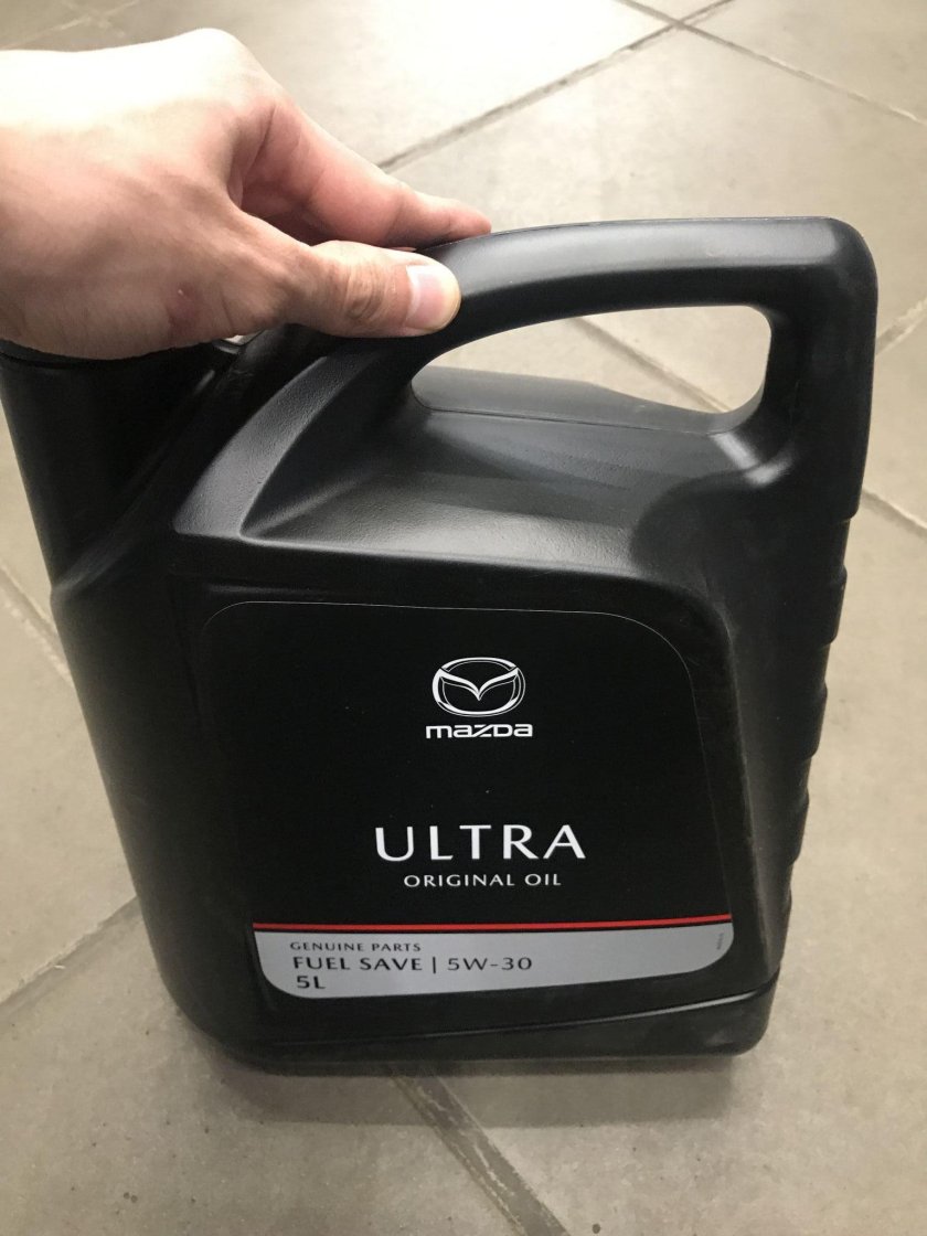 Оригинальное масло Мазда 5w30
