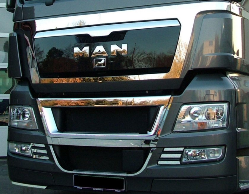 Хром решетка ман ТГС