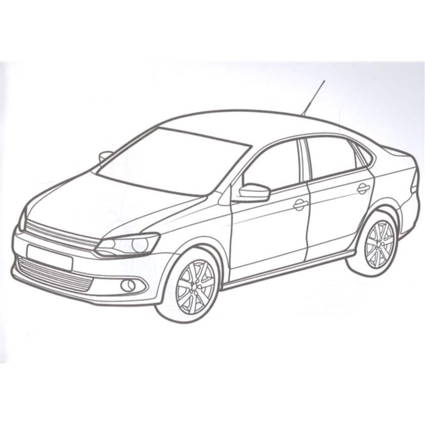 Раскраски машины