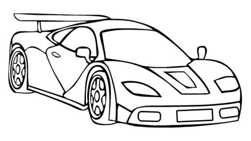 Автомобили (раскраски)