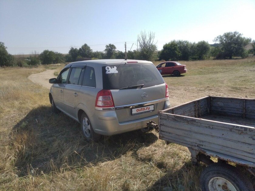 Daewoo Matiz с прицепом