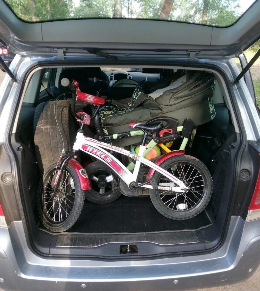 Opel Zafira багажник