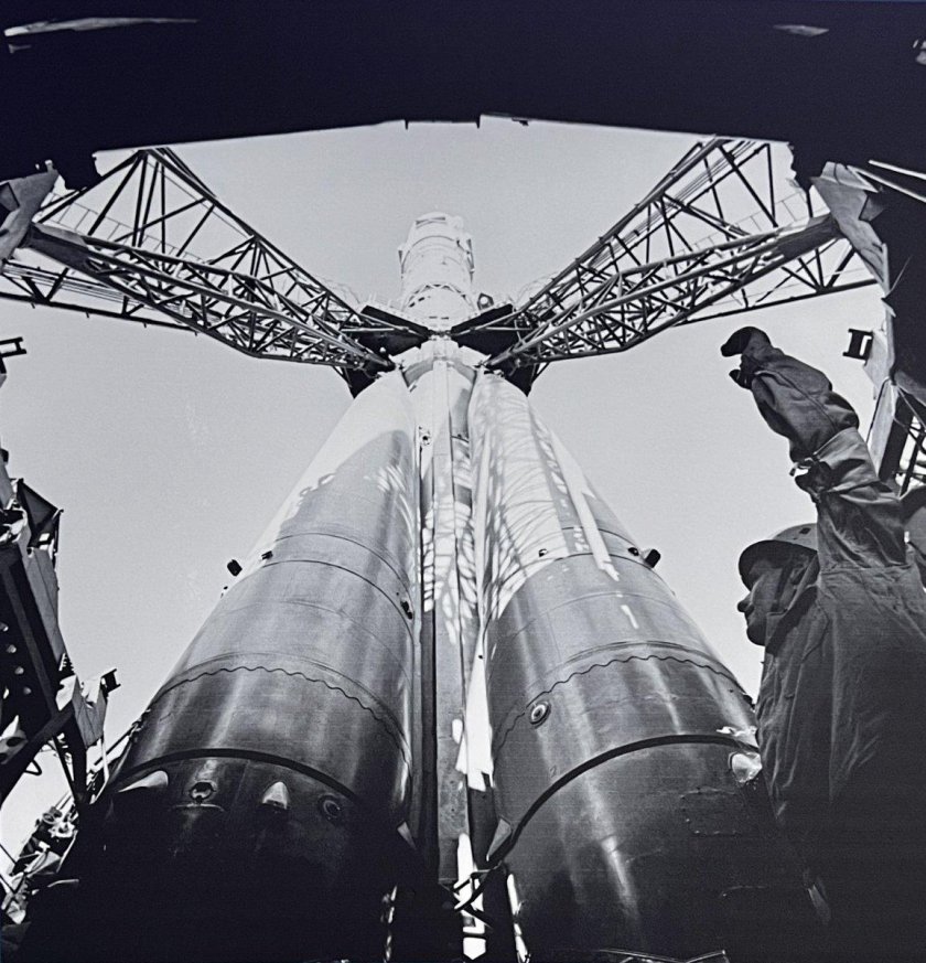 Гагаринский старт на космодроме Байконур