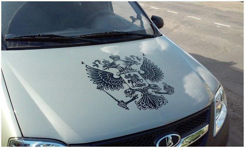 Герб на лобовое стекло ВАЗ 2114