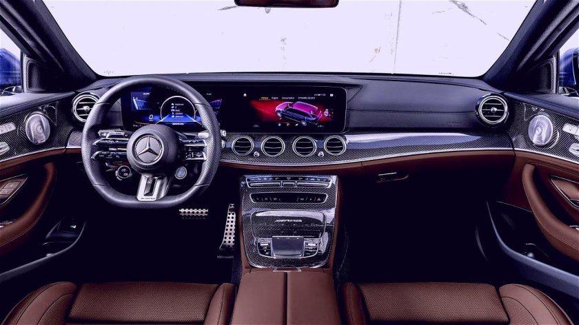 Мерседес е63 АМГ салон