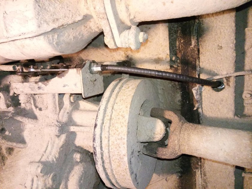 Трос ручника УАЗ Буханка