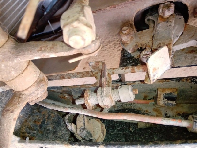 Ручник УАЗ 3303 устройство