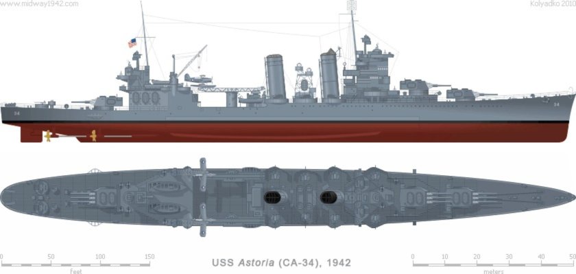 Крейсер USS Wichita (CA-45)