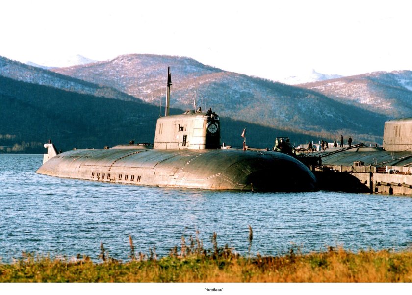 К-442 Челябинск атомная подводная лодка проекта 949а Антей