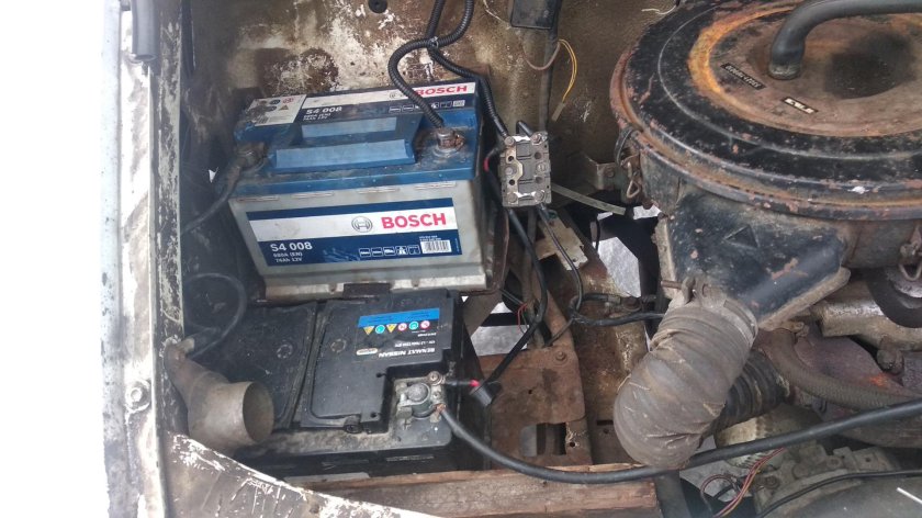 2 АКБ на Газель