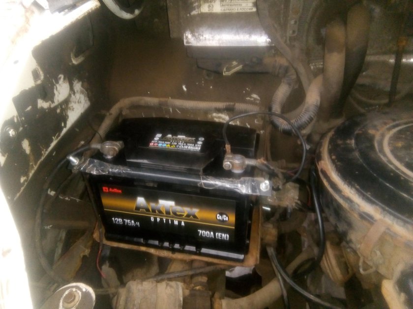 Крепление АКБ ГАЗ 3302