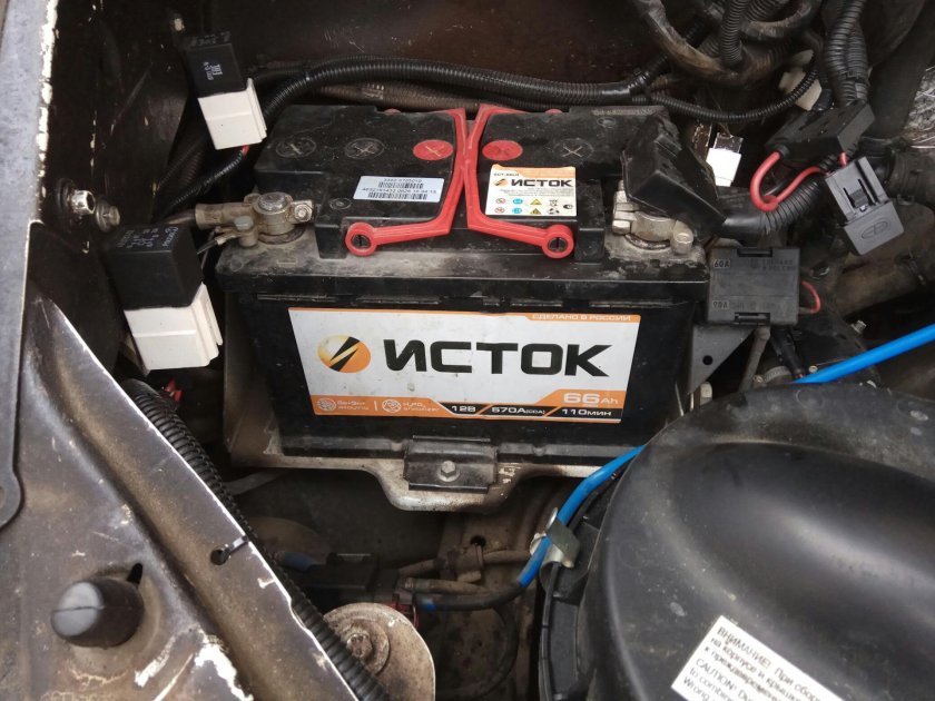 ГАЗ 2752 Соболь аккумулятор