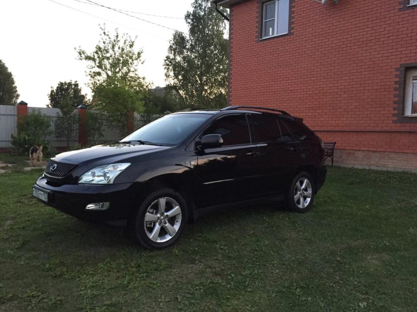 Лексус rx300 черный тонированный