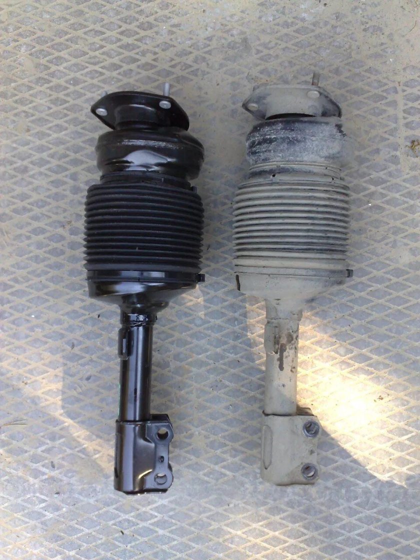 Гидро пневмо подвеска на Лексус is 250