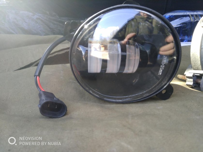 Светодиодные ПТФ на УАЗ Патриот