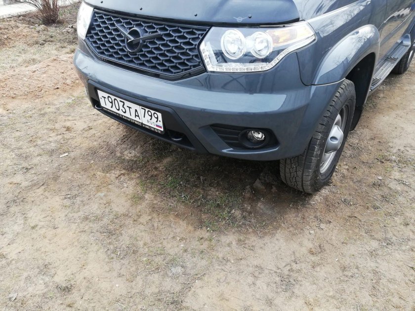 Установка противотуманных фар на УАЗ Патриот