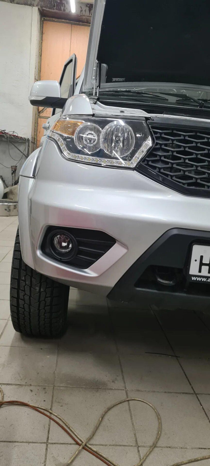 Туманки УАЗ Патриот