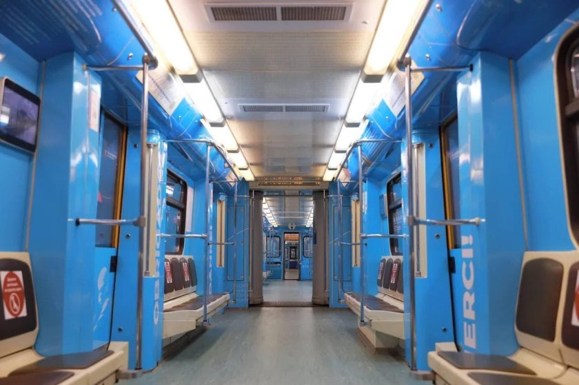 Метропоезд Русич Москва