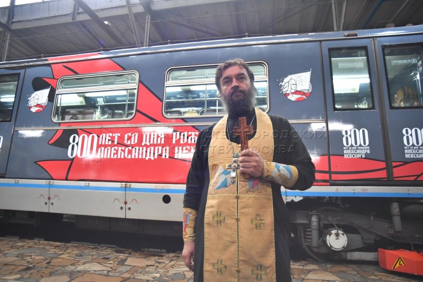 Тематический поезд 800 летия Александра Невского