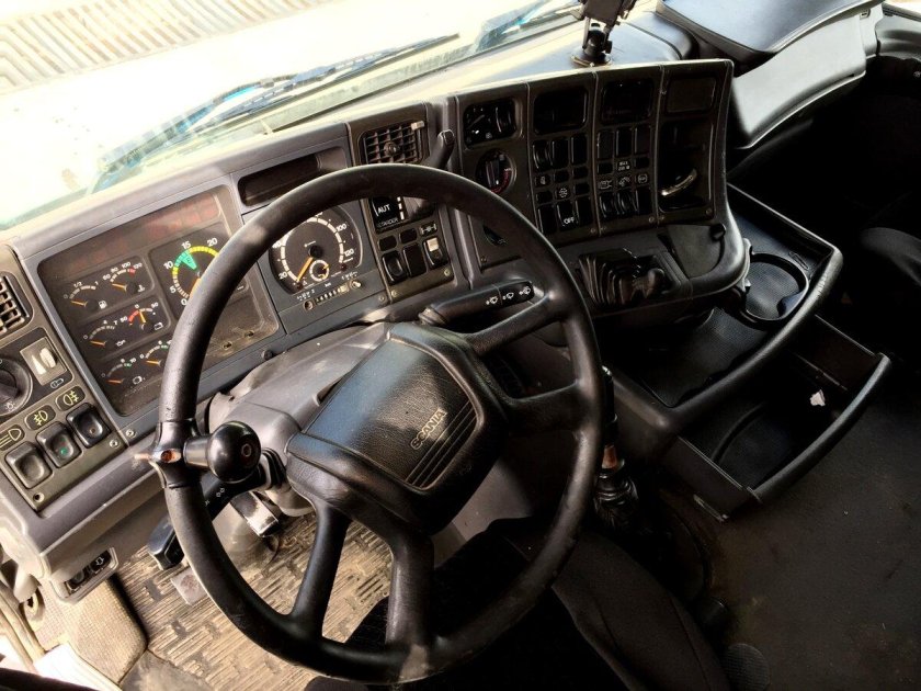 Скания 124 Топлайн салон