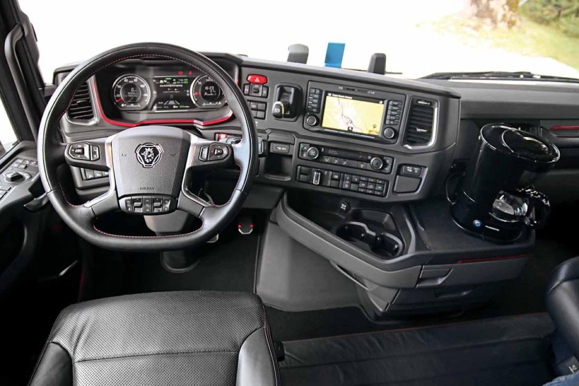 Скания евро 6 салон