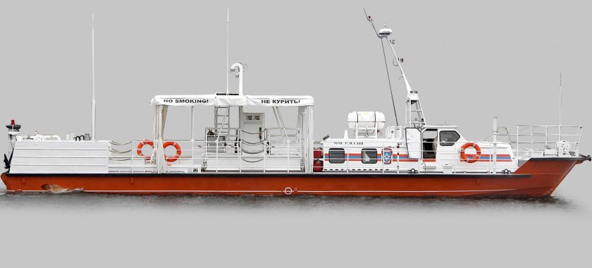 Самоходное судно топливозаправщик КС-171