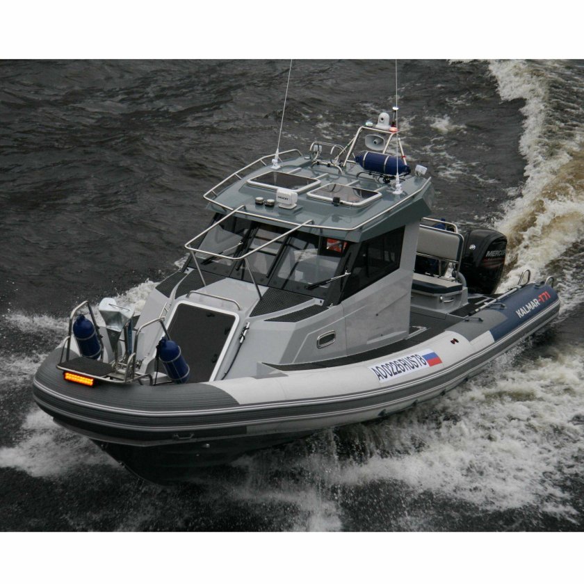 Катер РИБ кальмар т-71