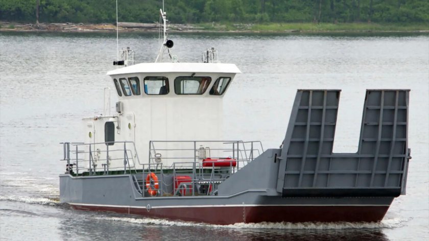 Самоходная баржа "Славянка-020"