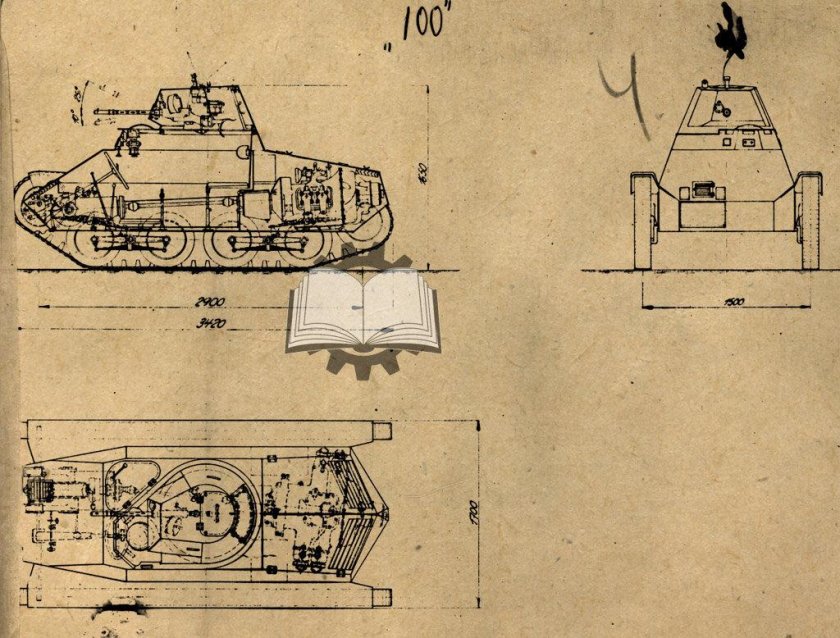Landsverk l-181 чертёж