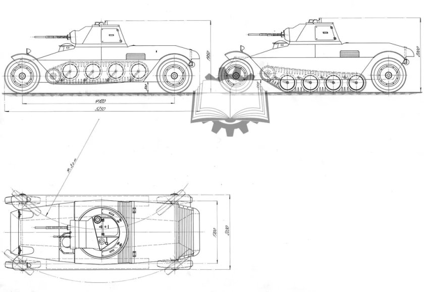 Landsverk l-181 чертёж