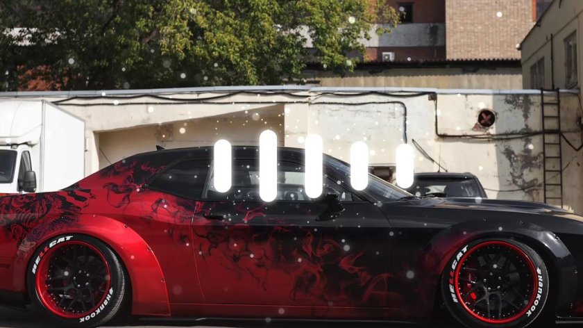 Додж Челленджер Hellcat Liberty walk