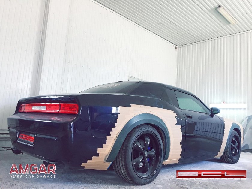 Расширители арок Додж Челленджер